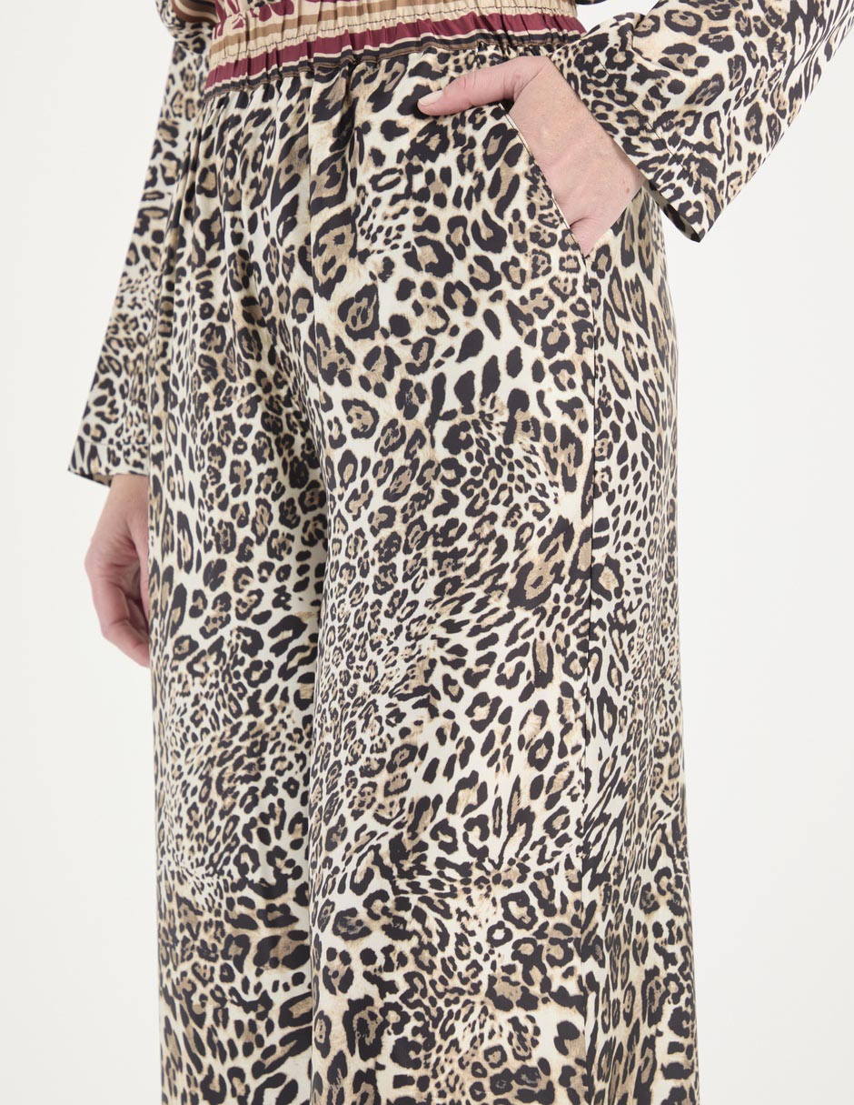 Pantalón relaxed wide leg para mujer 4