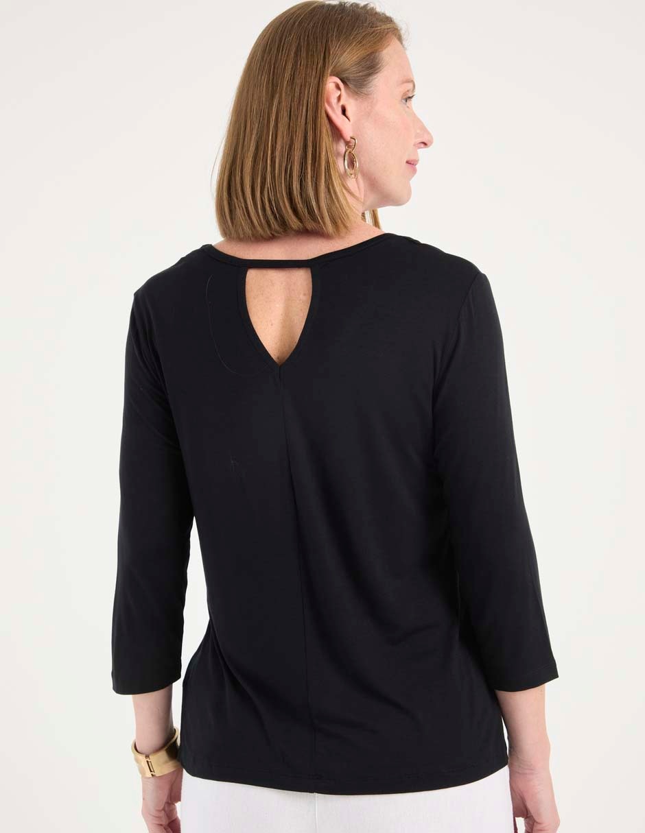 Blusa manga 3/4 para mujer 2
