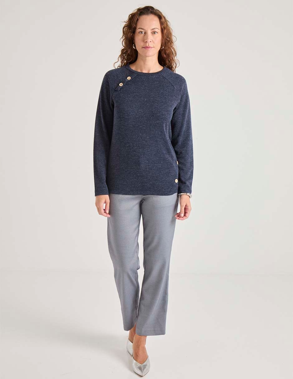 Pantalón de vestir straight para mujer 3