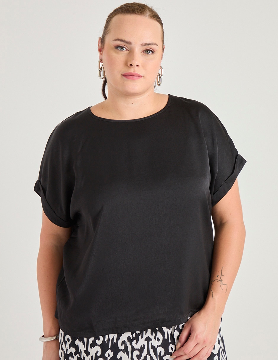 Blusa manga corta para mujer Blusa manga corta para mujer