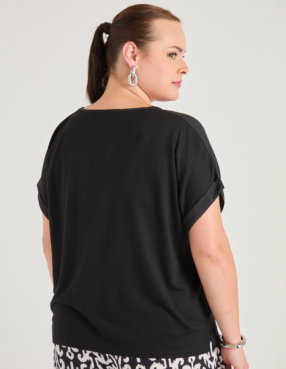 Blusa manga corta para mujer 2