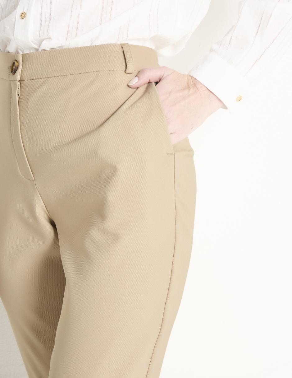 Pantalón de vestir slim para mujer 4