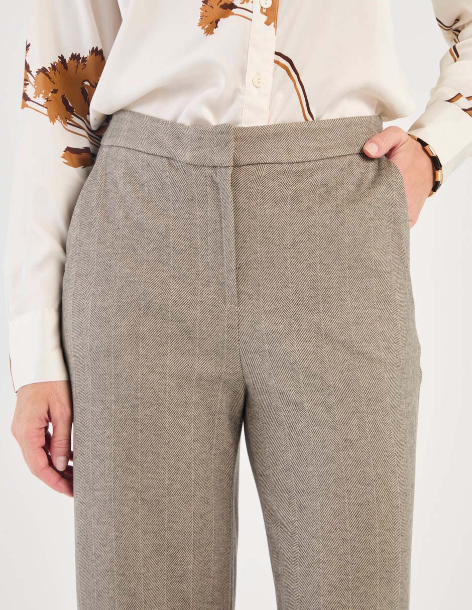PANTALON LA MODE, EEEG, KHAKI CLARO LMT