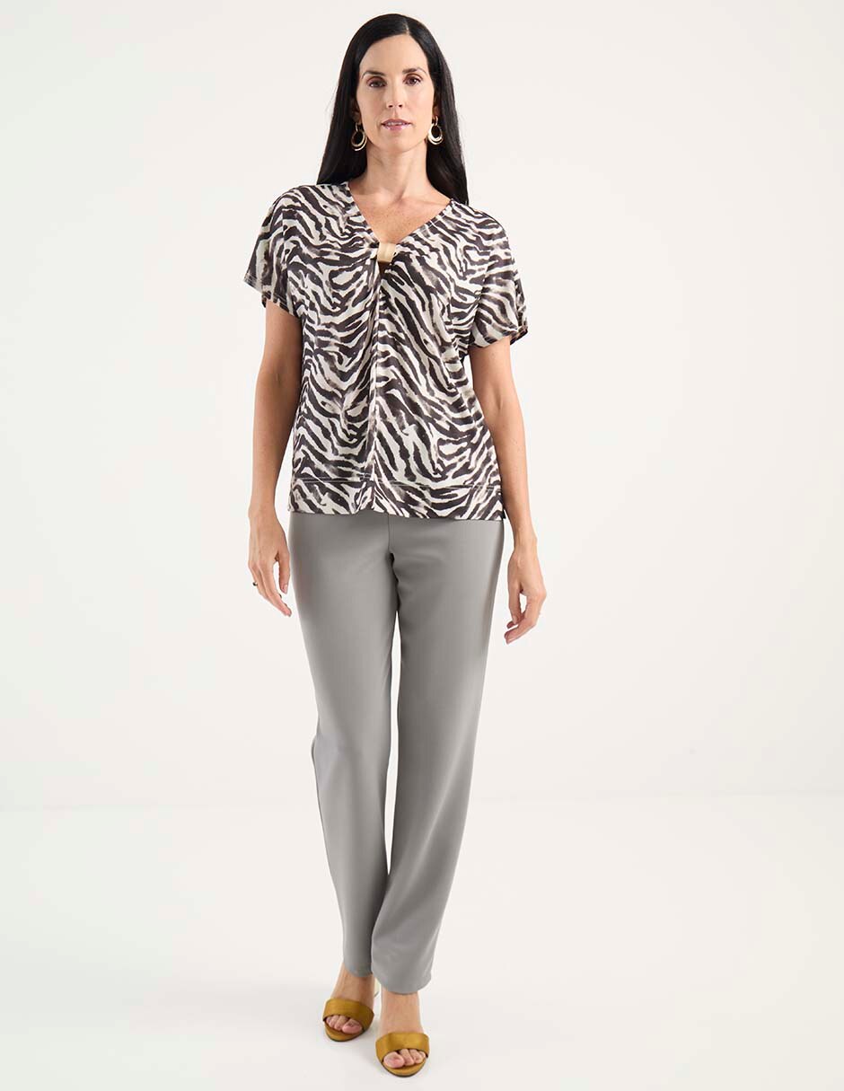 Pantalón chino slim para mujer 3