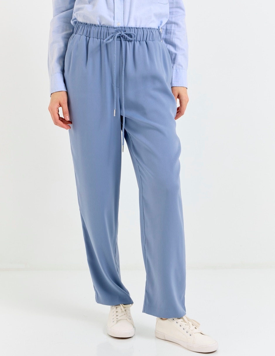 Pantalón easy pant straight para mujer