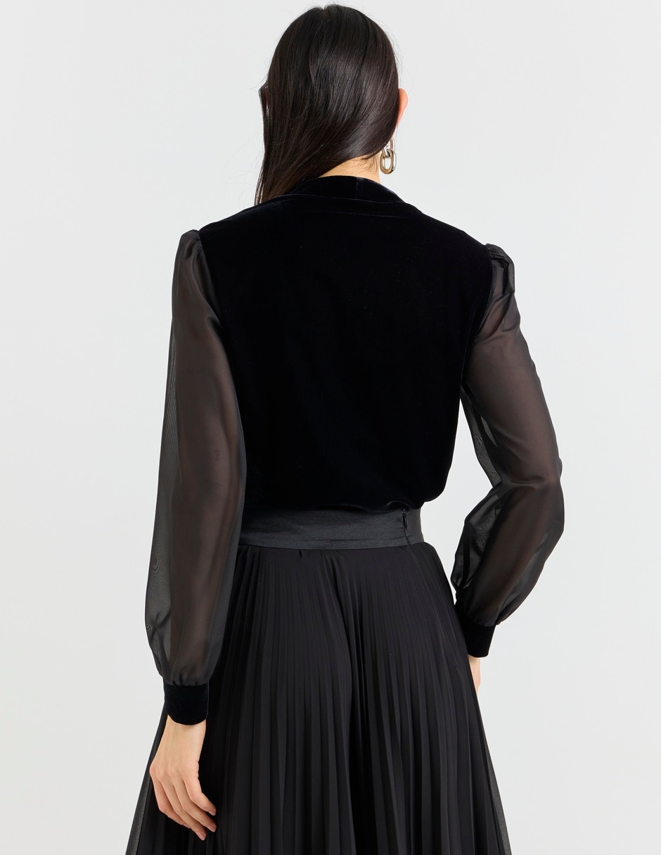 Blusa manga larga para mujer 2