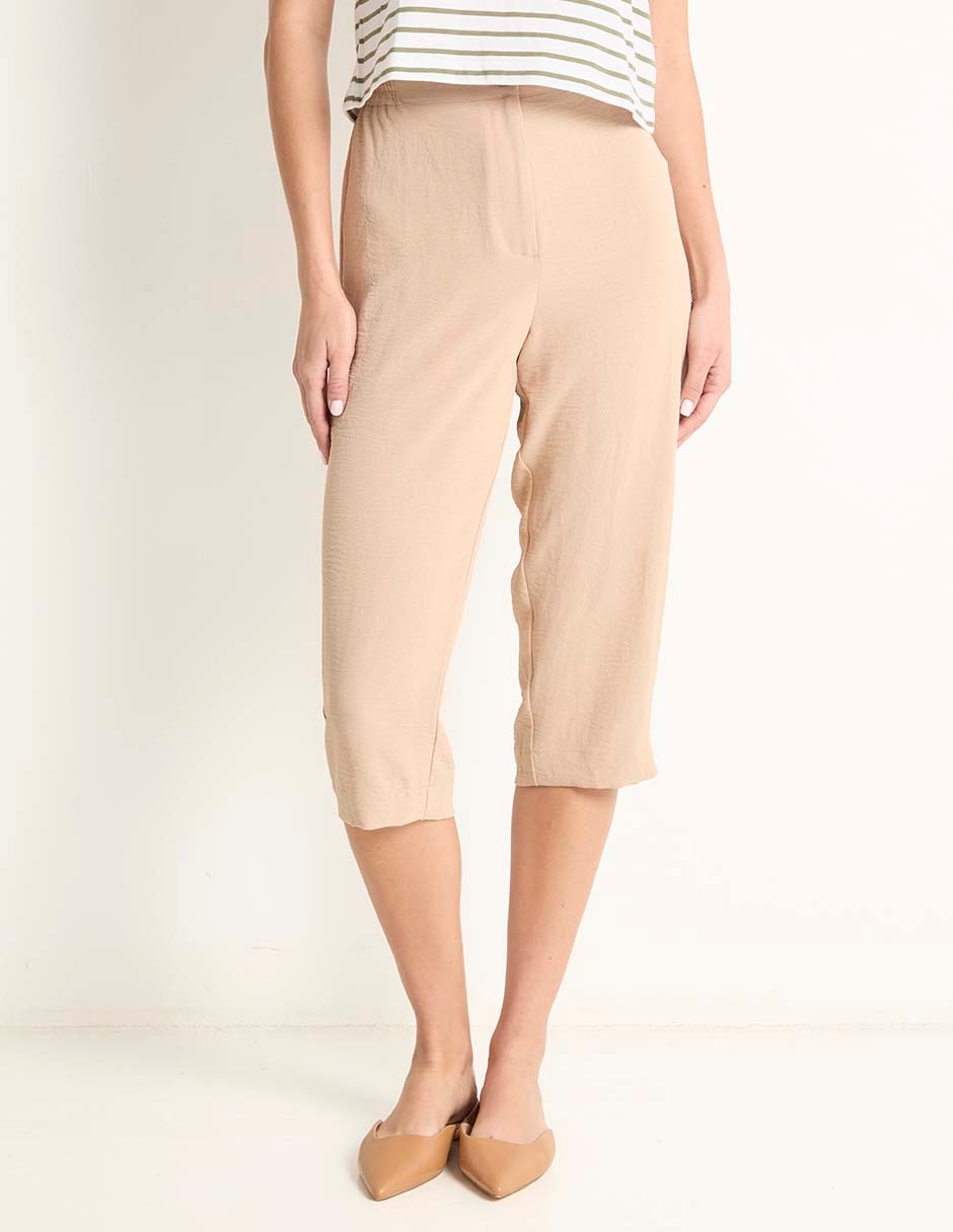 Pantalón capri slim para mujer Pantalón capri slim para mujer
