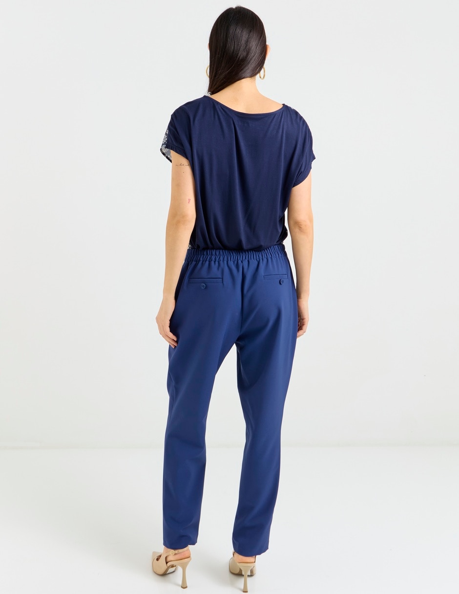 PANTALON LA MODE, 28, AZUL MEDIEVAL LMM