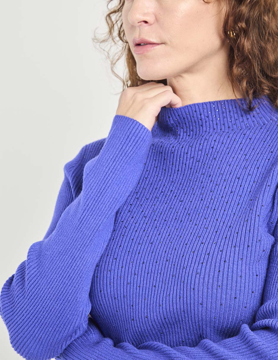 Suéter cuello alto para mujer 6