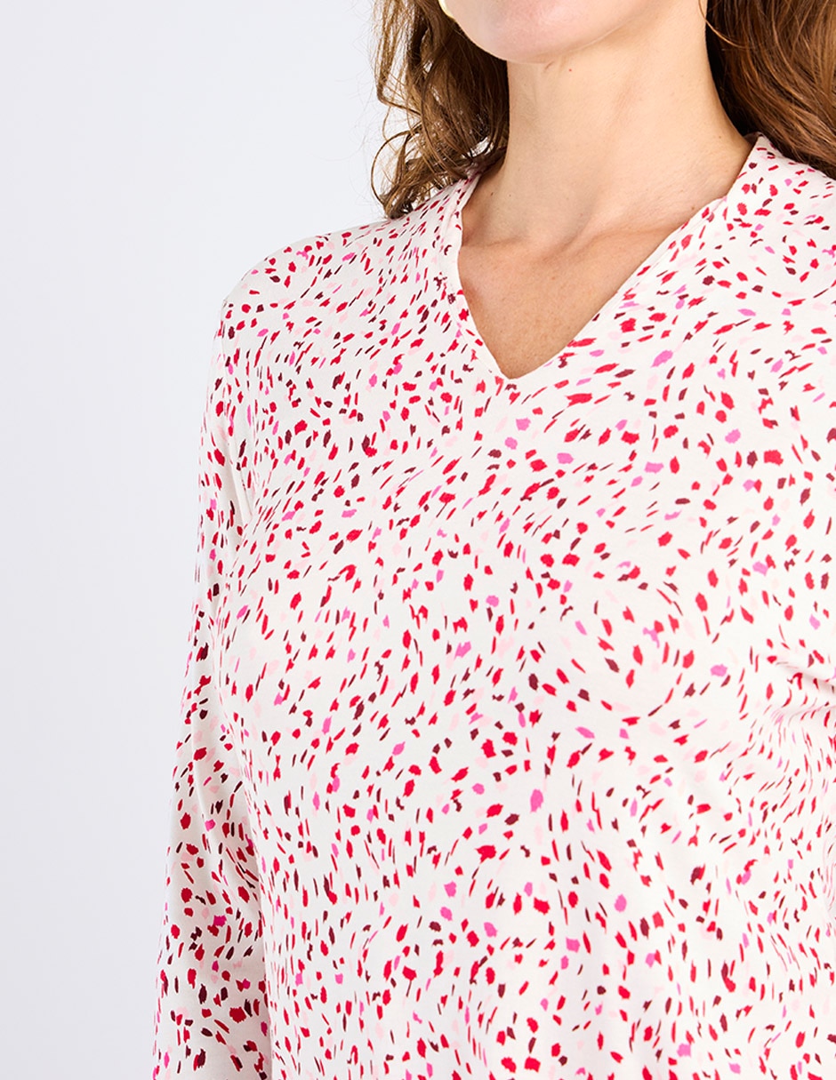Blusa manga 3/4 para mujer 4