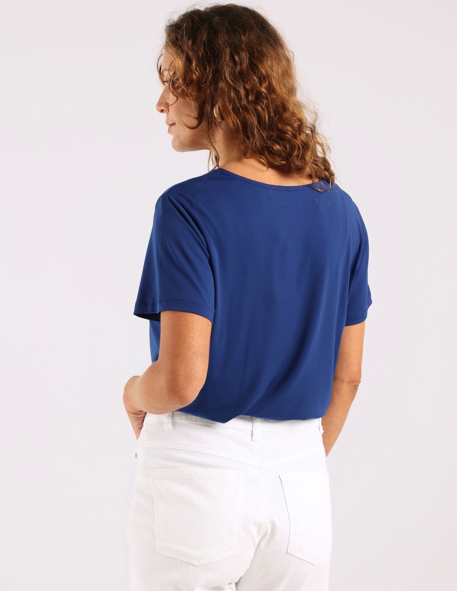Blusa manga corta para mujer 5