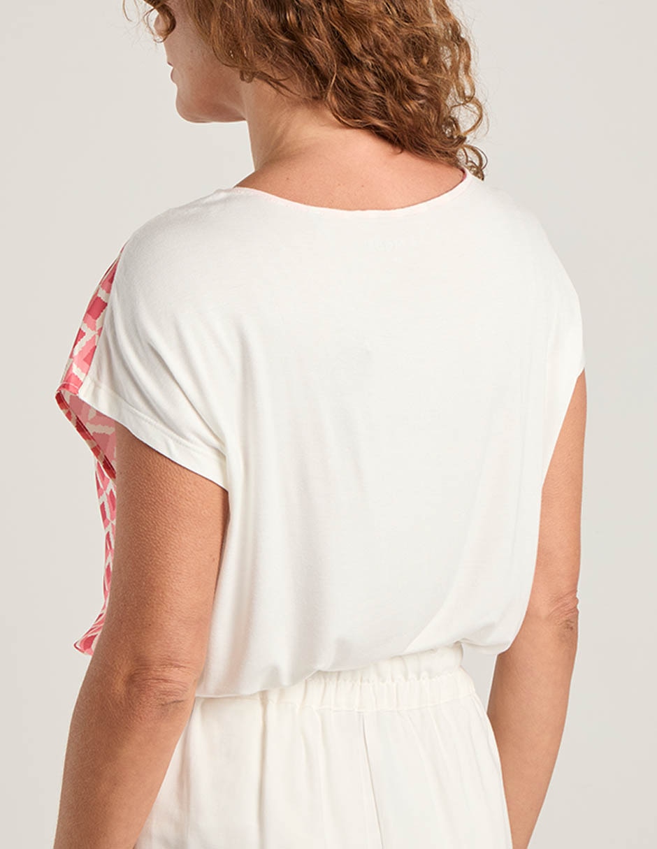 Blusa manga corta para mujer 5