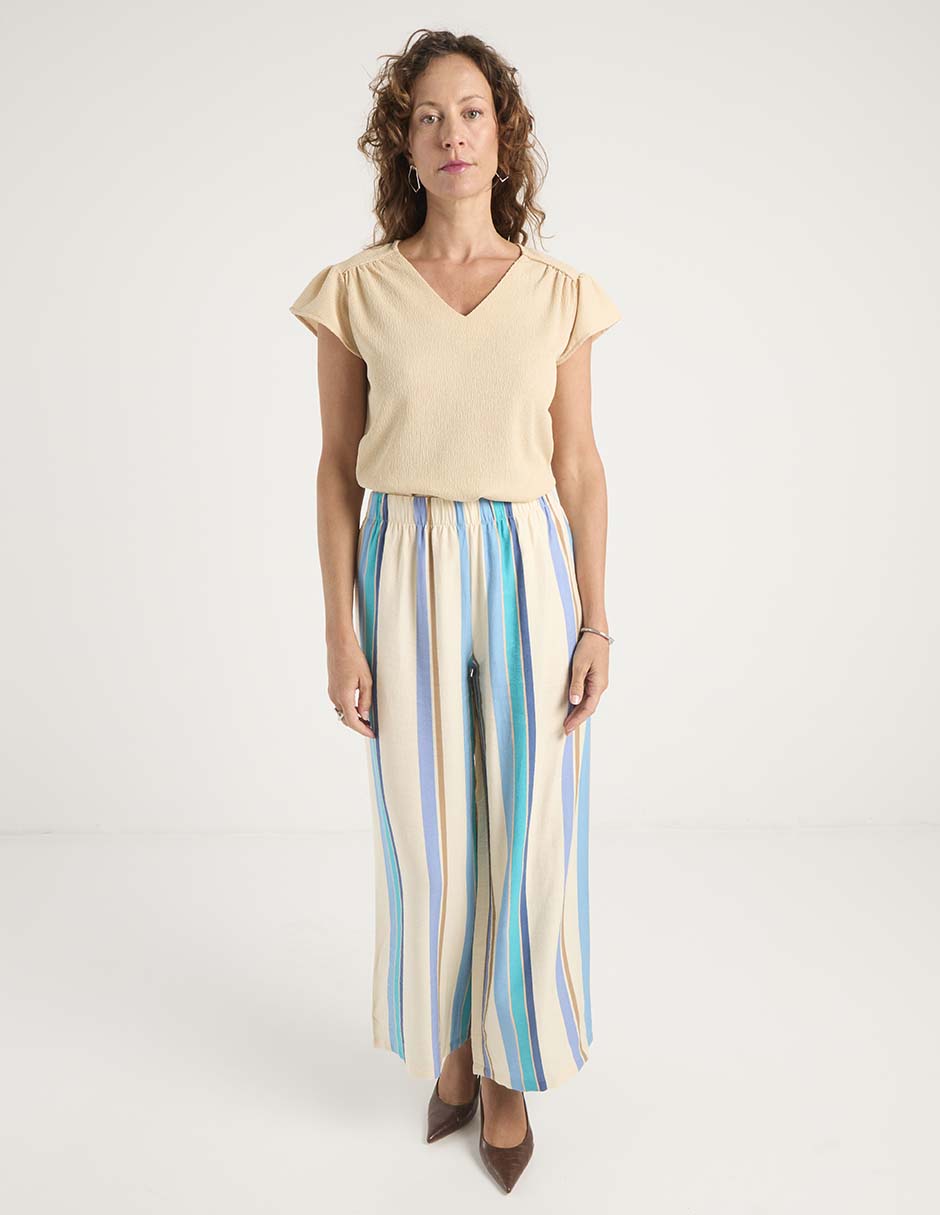 Pantalón relaxed amplio para mujer 2
