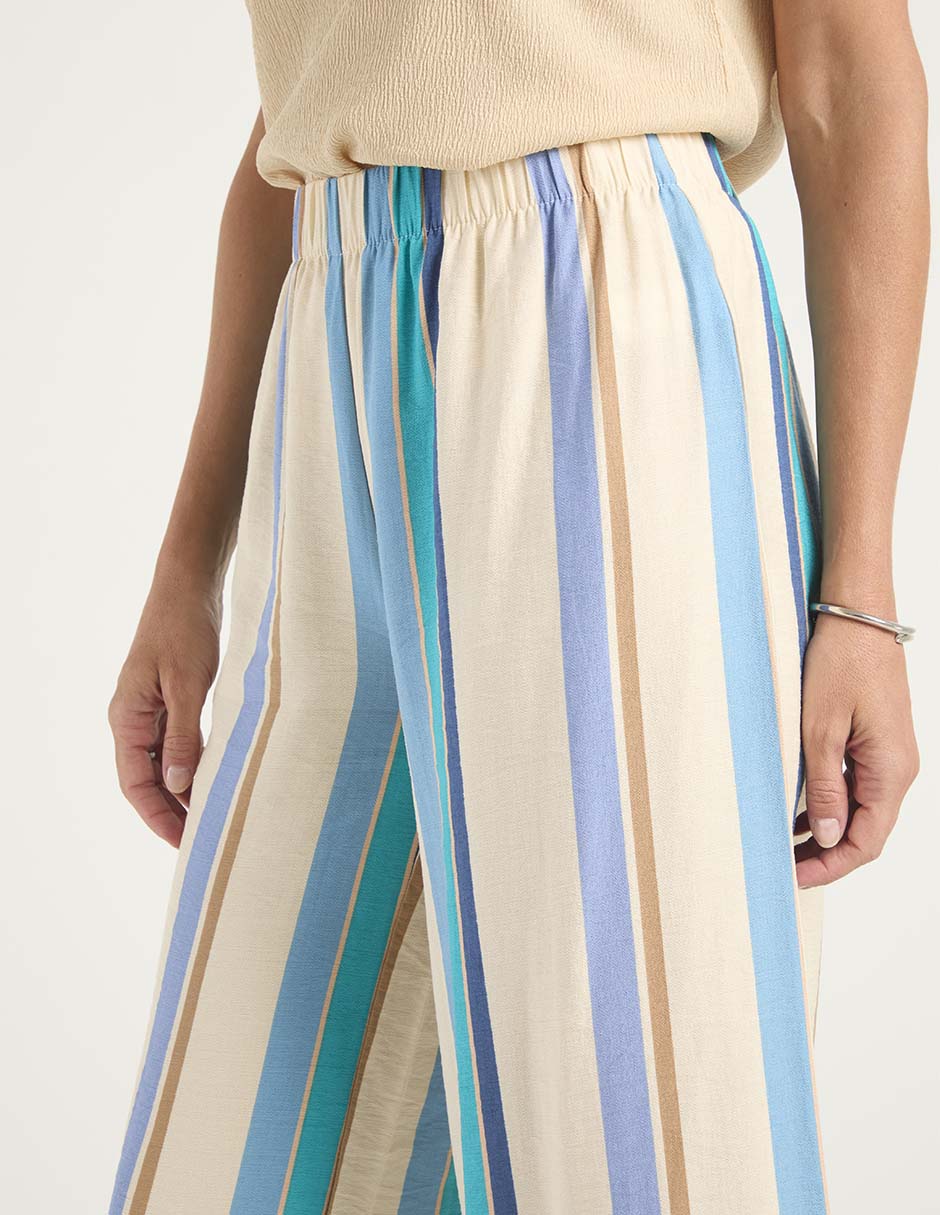 Pantalón relaxed amplio para mujer 4