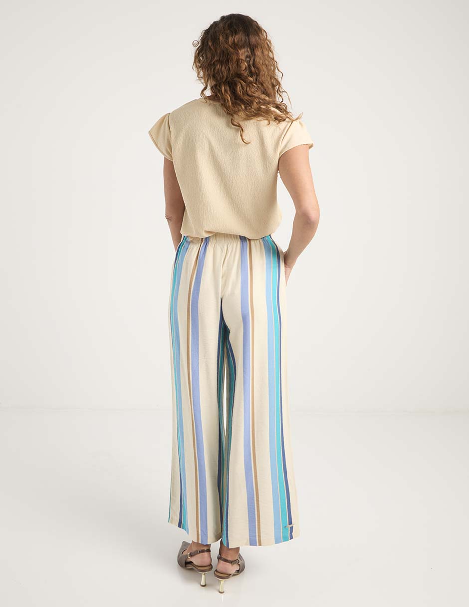 Pantalón relaxed amplio para mujer 6