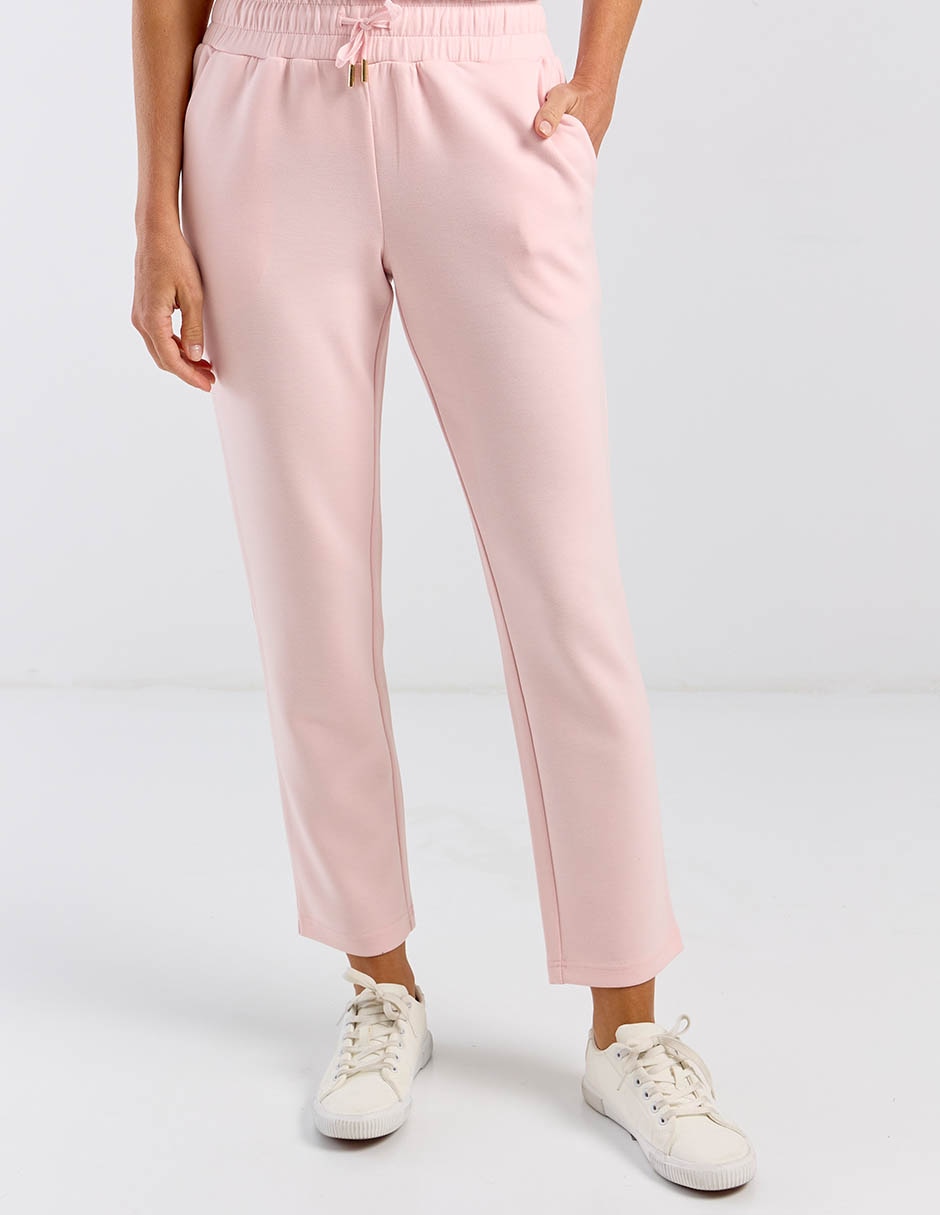 Pants slim con jareta para mujer 2