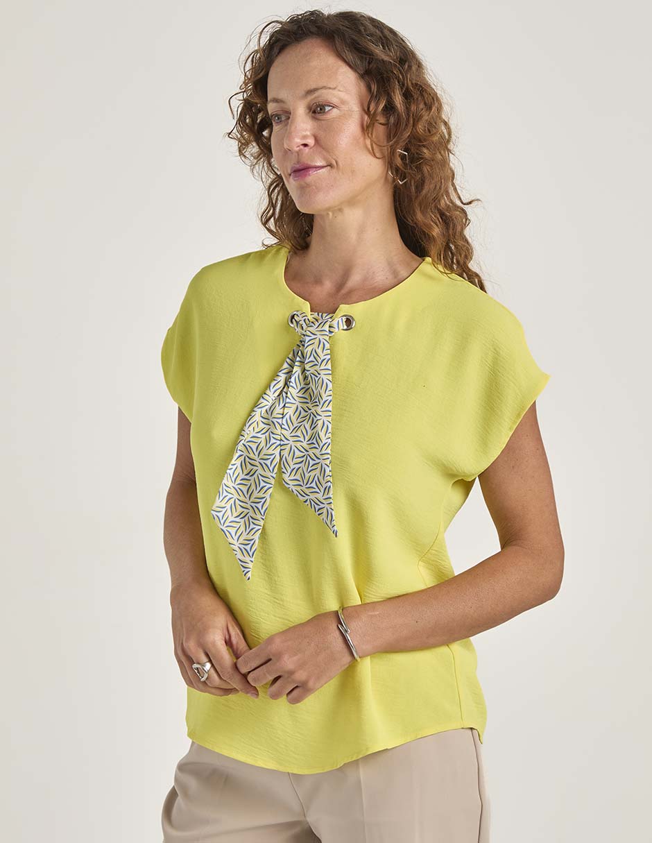 Blusa manga corta para mujer Blusa manga corta para mujer