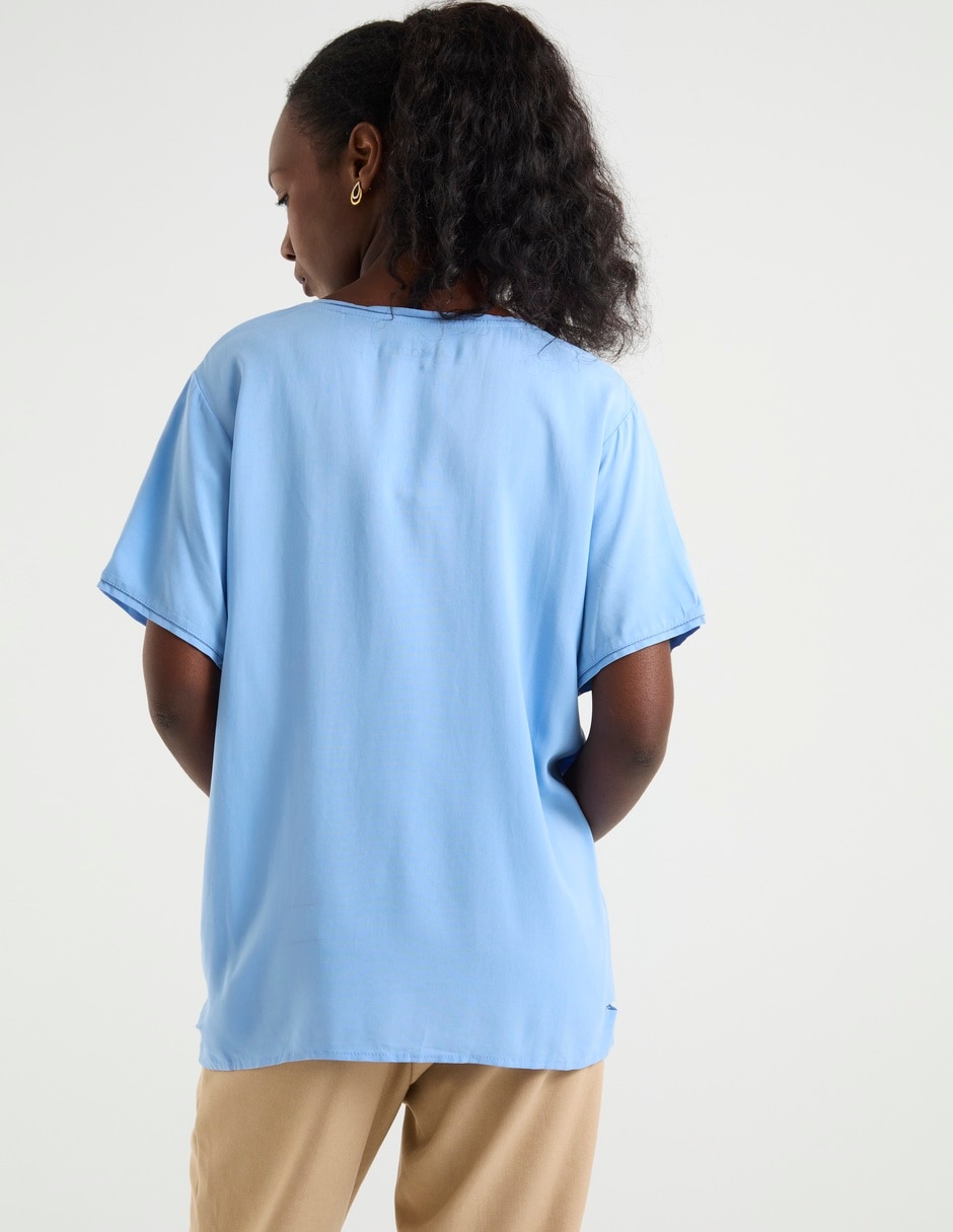 Blusa manga corta para mujer 2