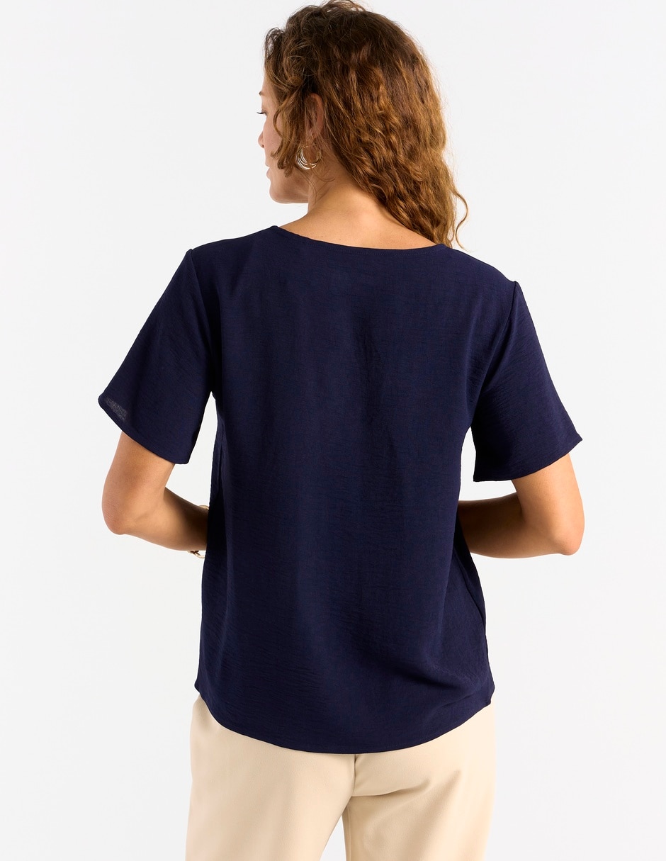 Blusa manga corta para mujer 2