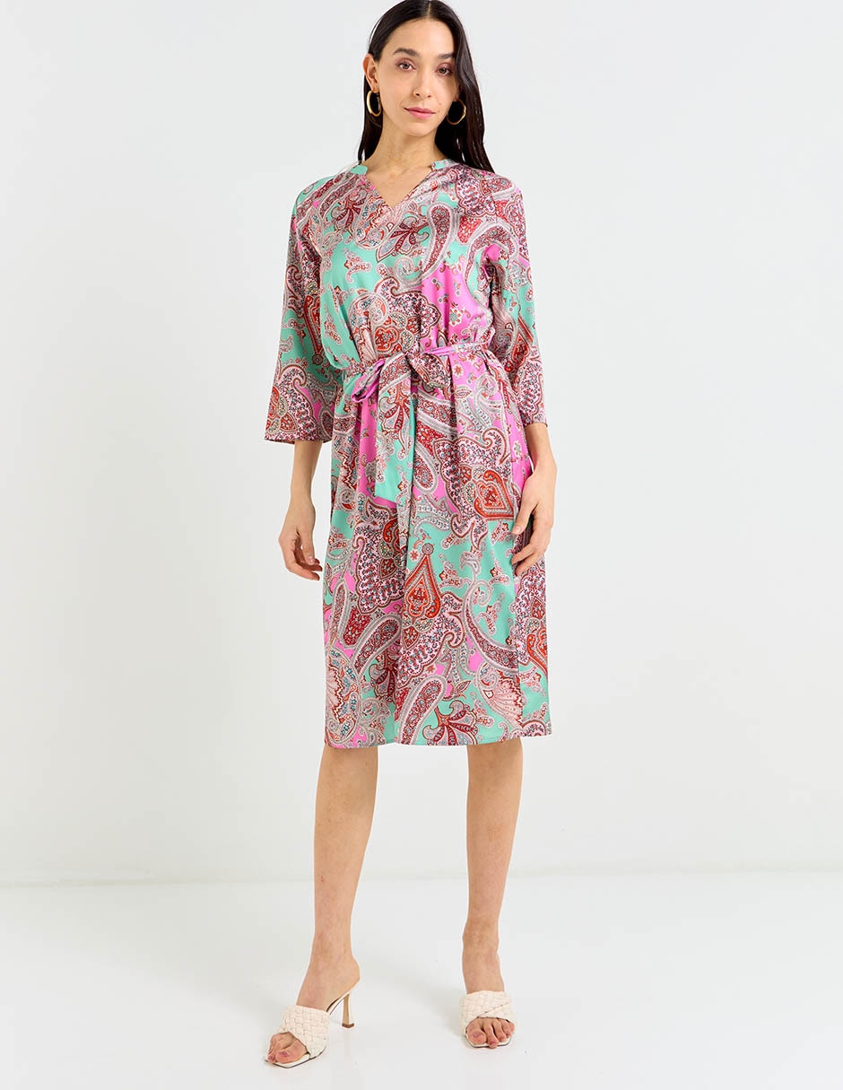 Vestido a la rodilla casual para mujer 3