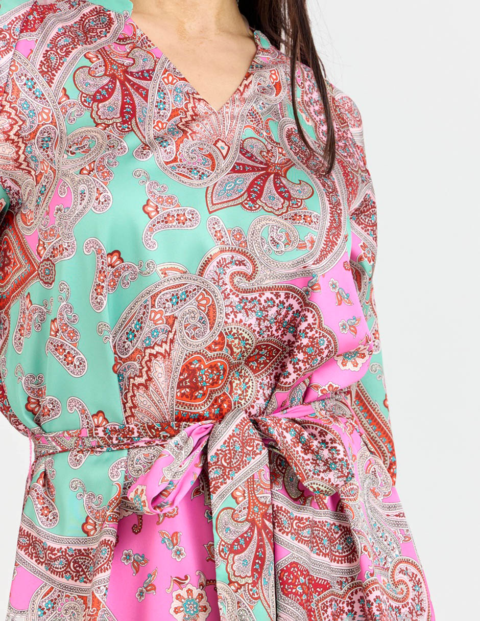Vestido a la rodilla casual para mujer 4