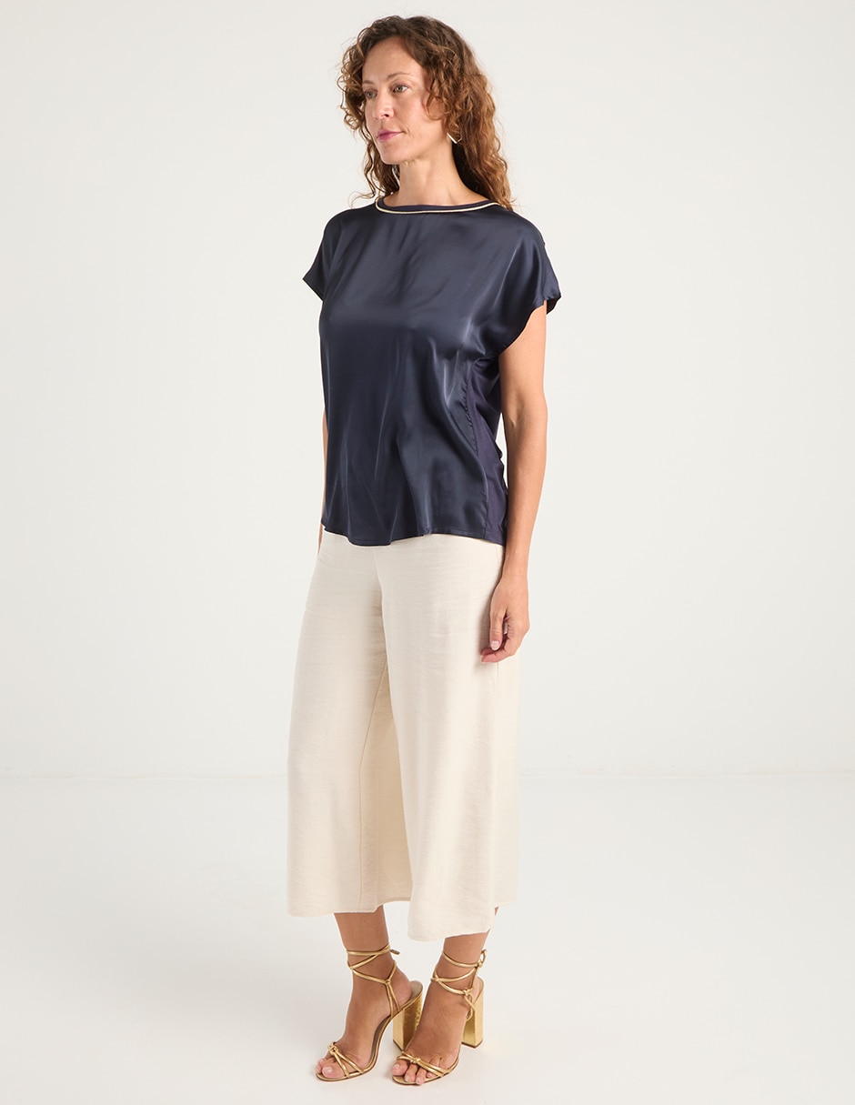 Pantalón relaxed amplio para mujer 2