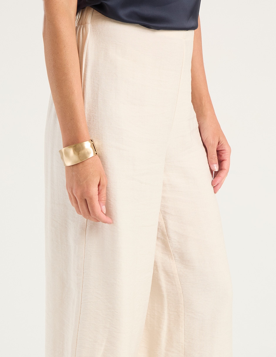Pantalón relaxed amplio para mujer 6