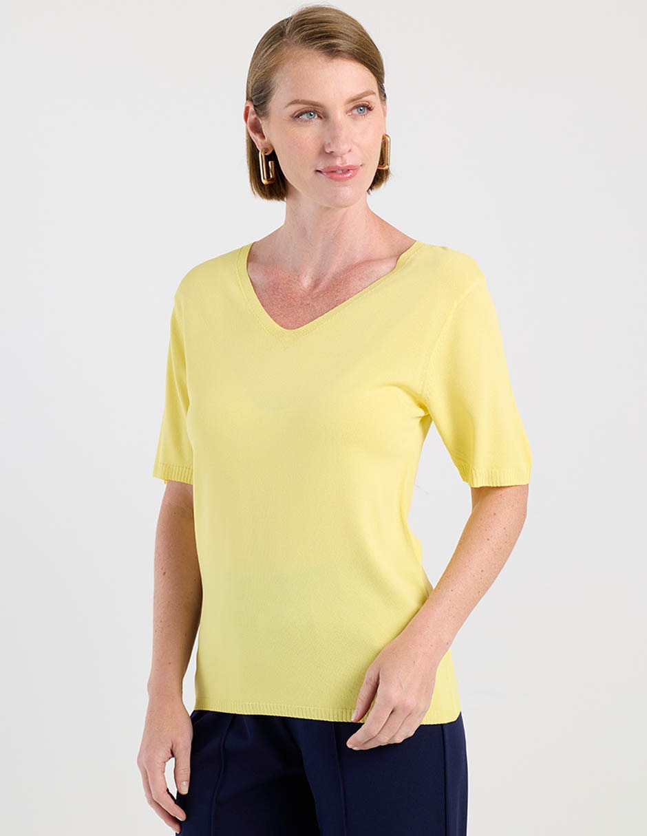 Blusa manga 3/4 para mujer 2