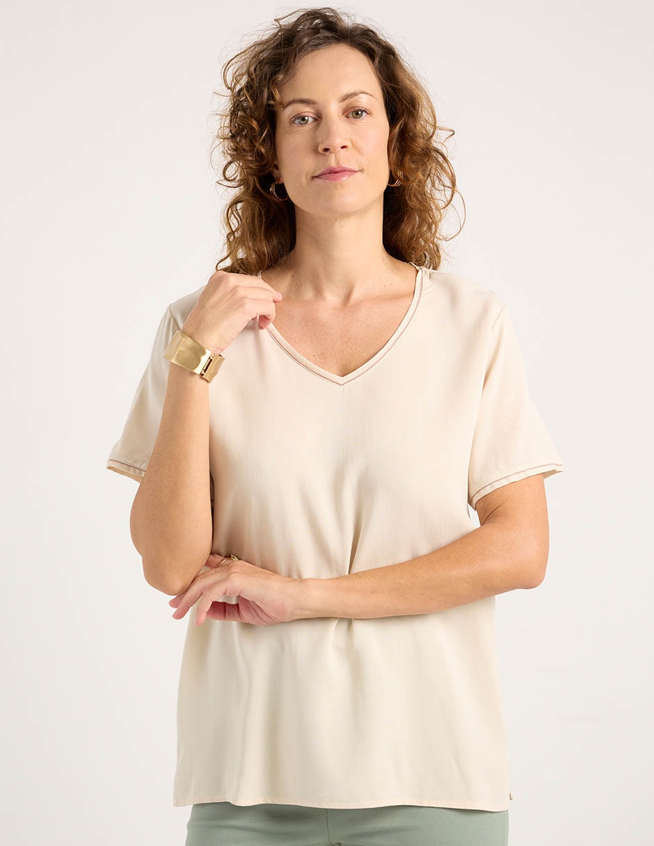 Blusa manga corta para mujer Blusa manga corta para mujer