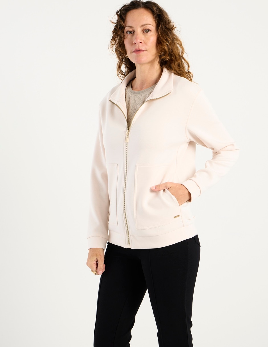 Sudadera con bolsillos para mujer