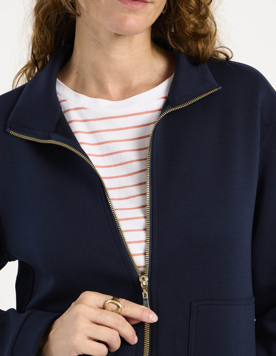 Sudadera con bolsillos para mujer 4