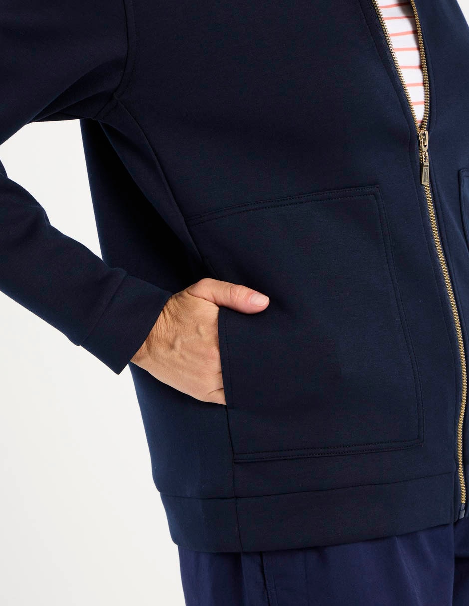 Sudadera con bolsillos para mujer 5