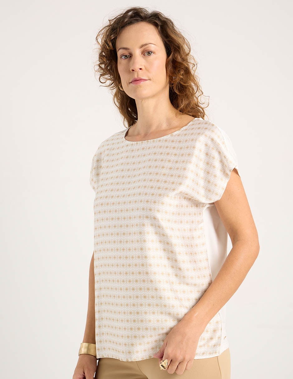 Blusa manga corta para mujer 2