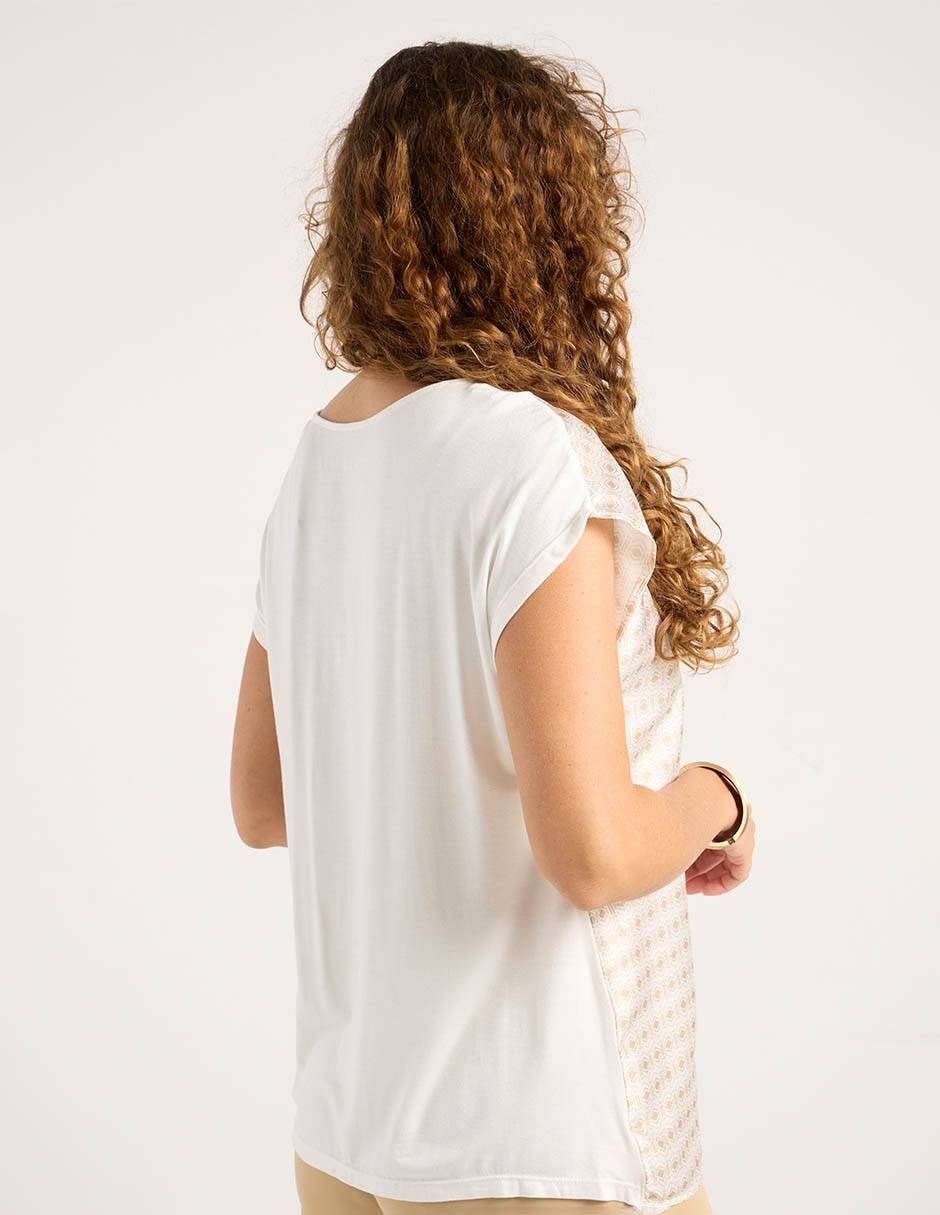 Blusa manga corta para mujer 6