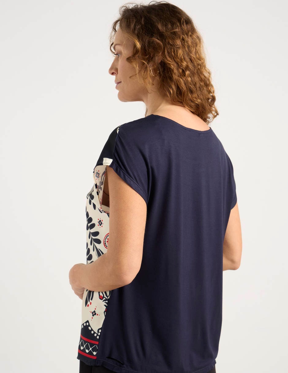 Blusa manga corta para mujer 6