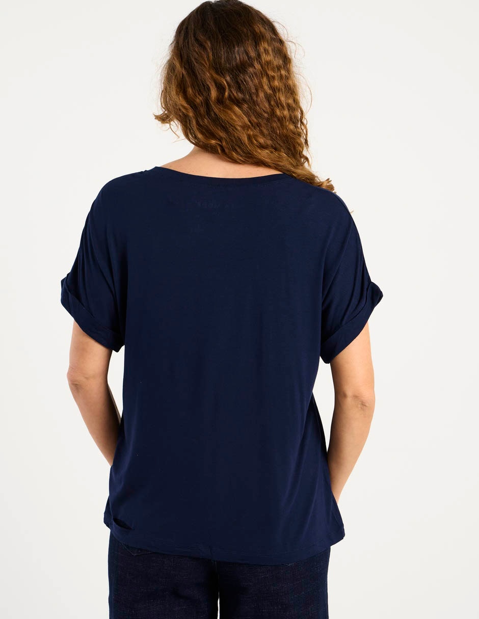 Blusa manga corta para mujer 6