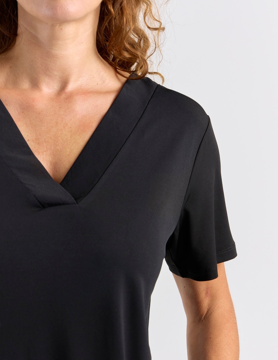 Blusa La Mode manga corta para mujer 4