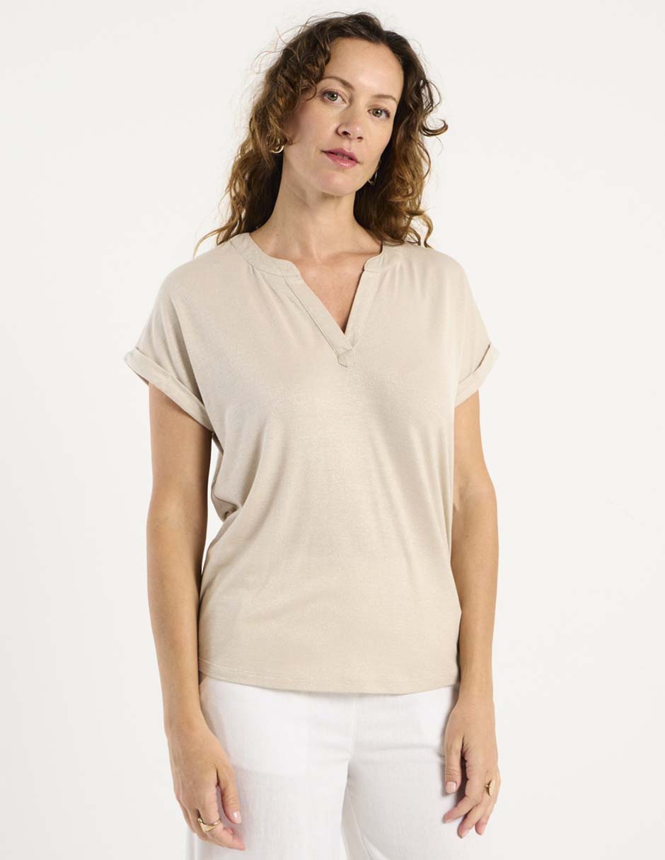Blusa manga corta para mujer 2
