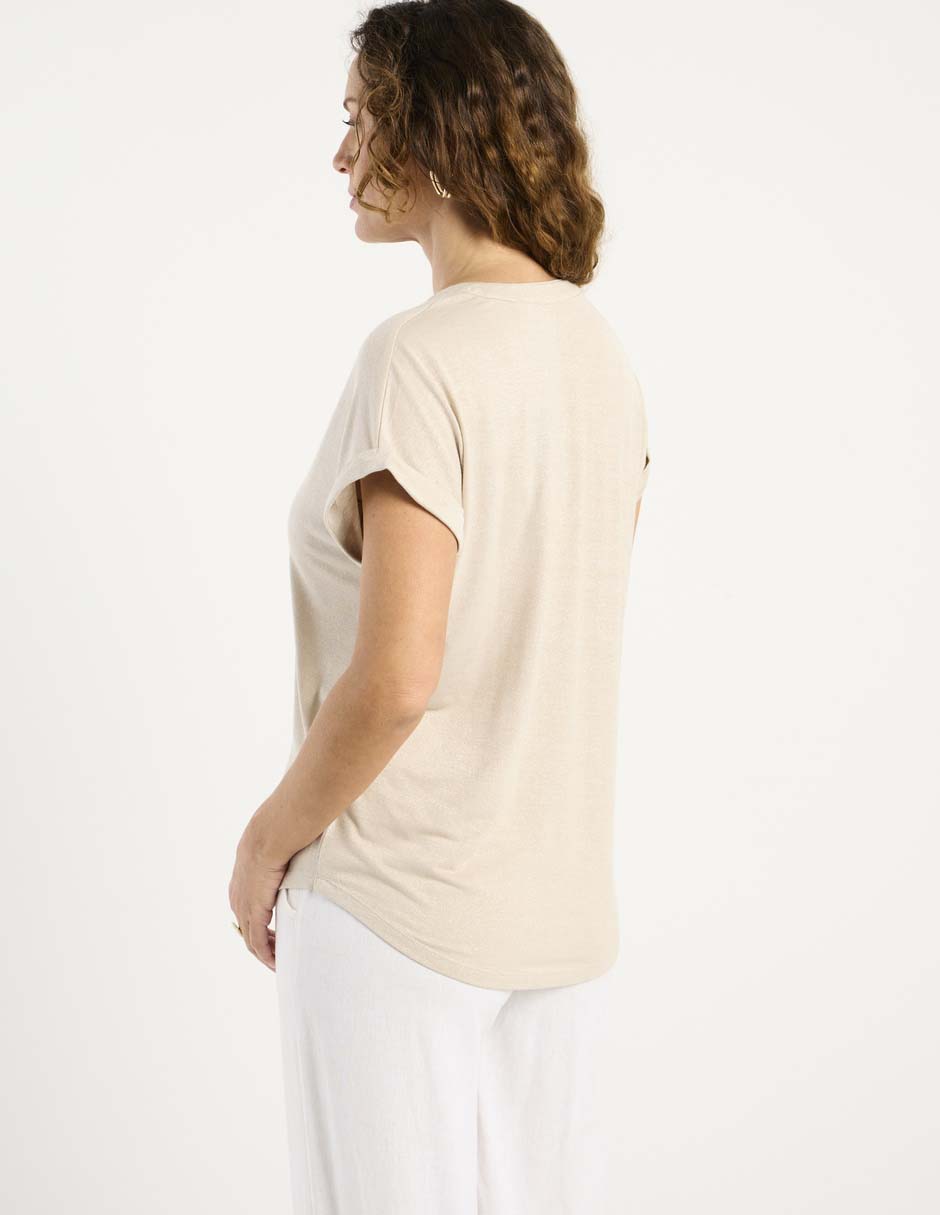 Blusa manga corta para mujer 6