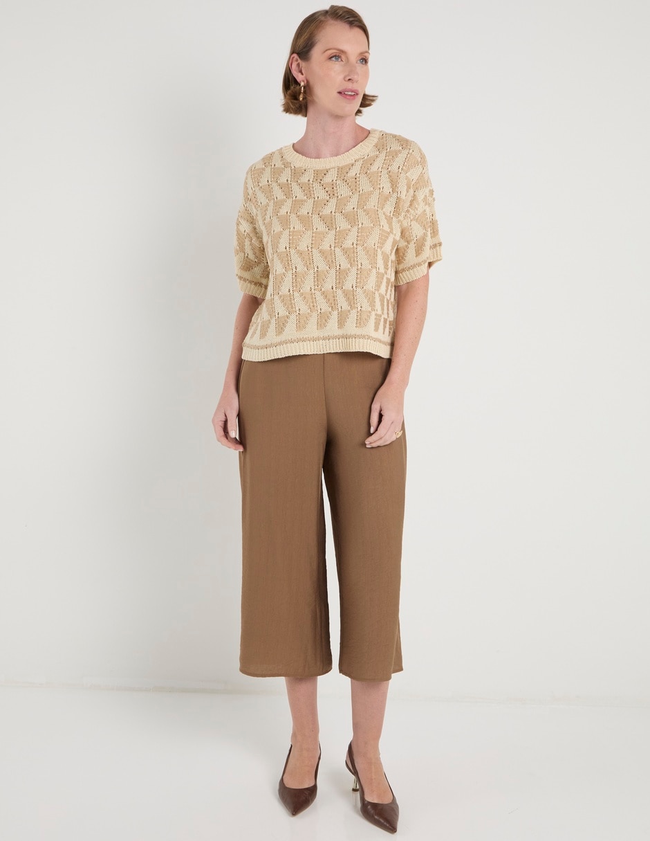 Pantalón easy pant amplio para mujer 3