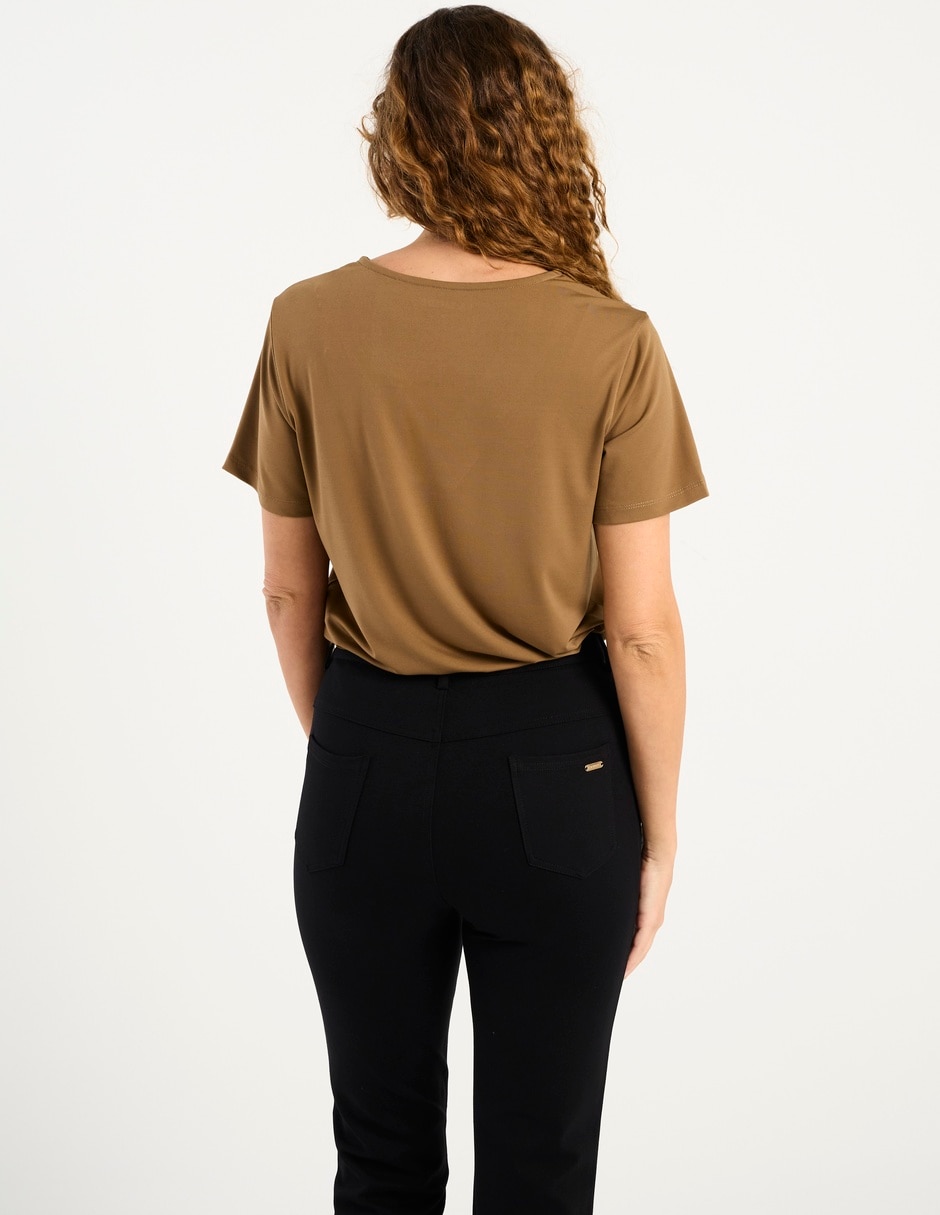 Blusa manga corta para mujer 6