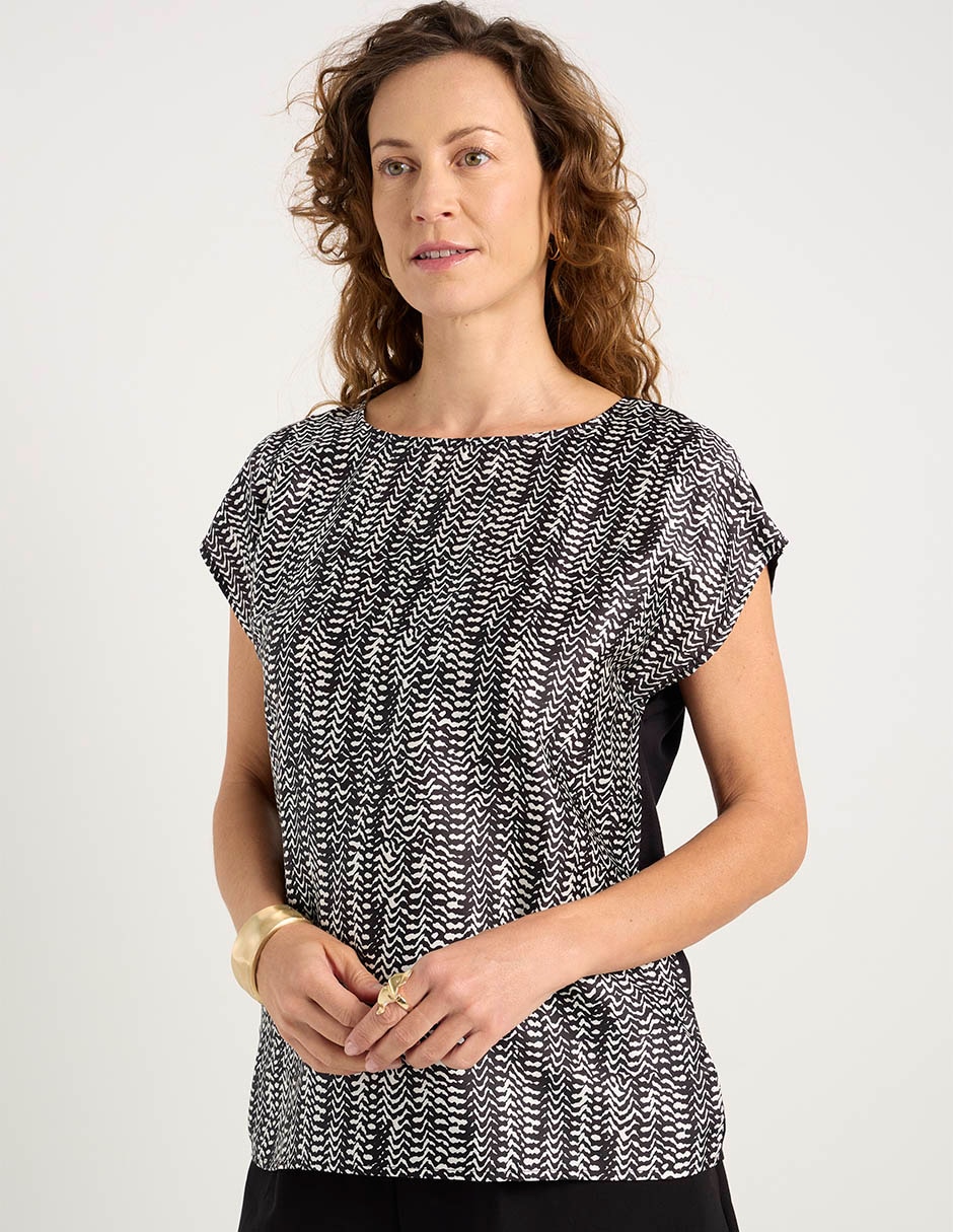 Blusa manga corta para mujer 2