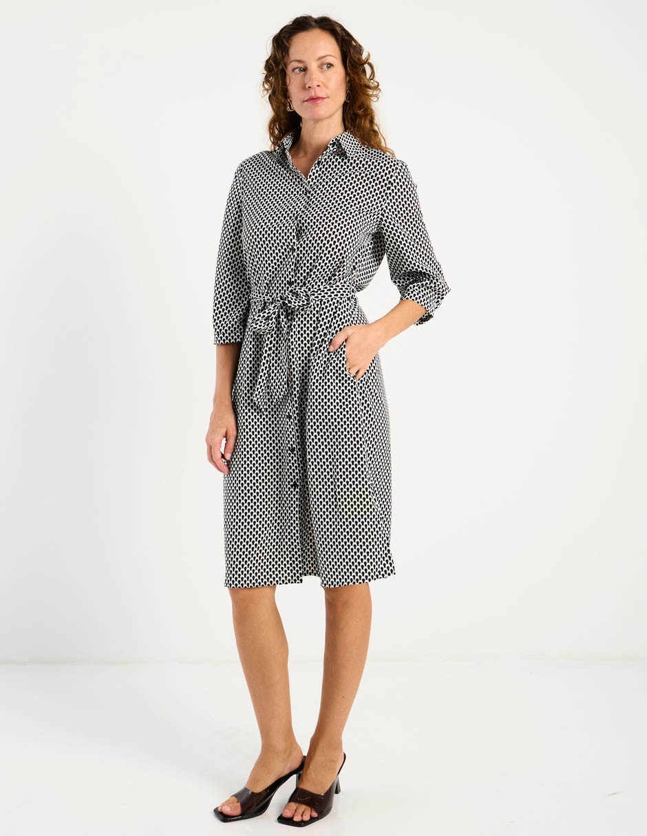 Vestido a la rodilla casual para mujer 3
