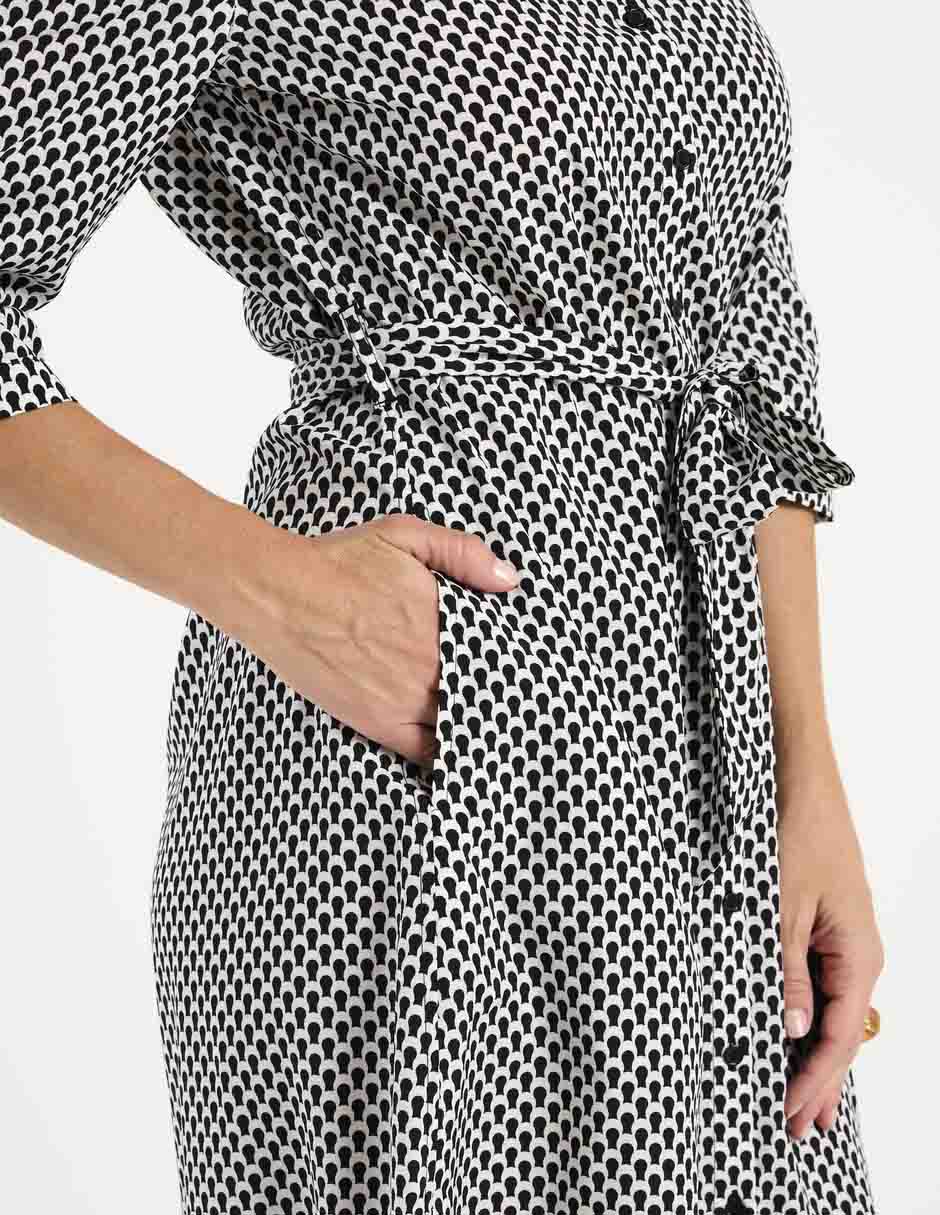 Vestido a la rodilla casual para mujer 5
