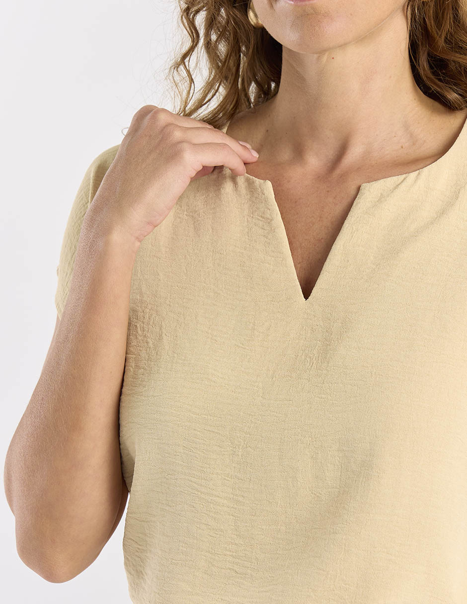 Blusa La Mode manga corta para mujer 4