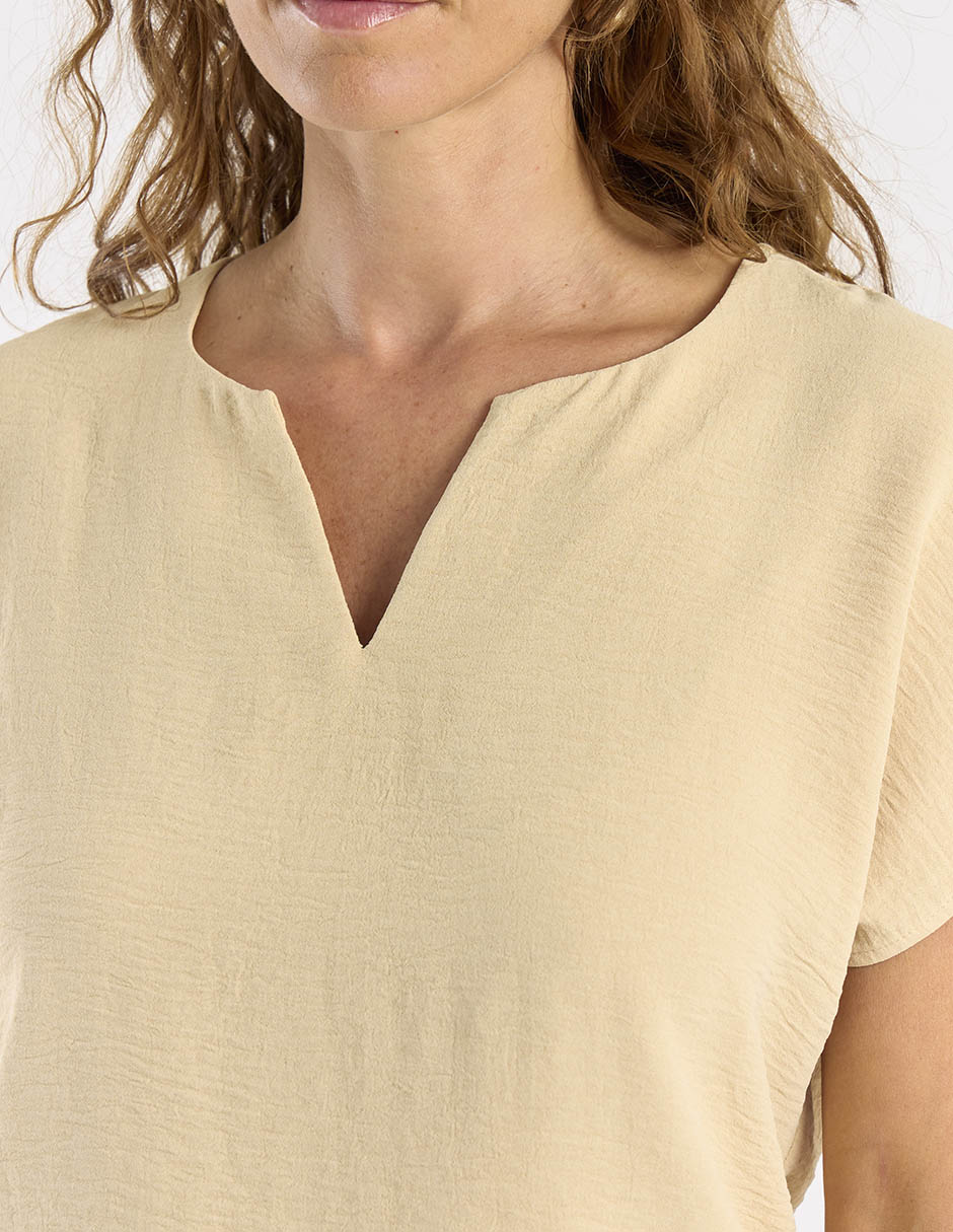 Blusa La Mode manga corta para mujer 5