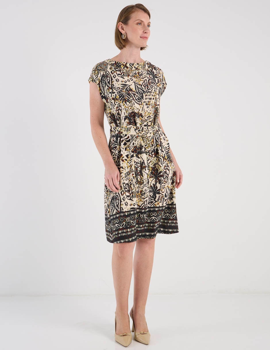 Vestido a la rodilla casual para mujer 2