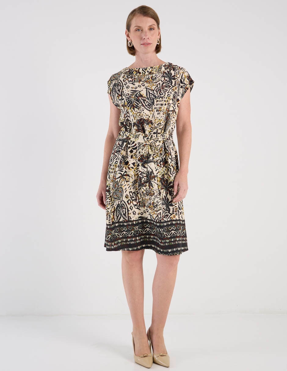 Vestido a la rodilla casual para mujer 3