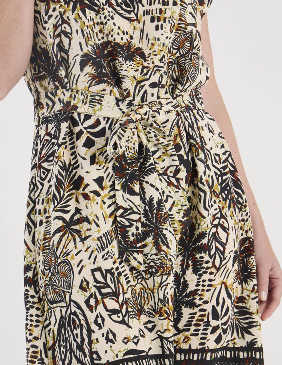 Vestido a la rodilla casual para mujer 4