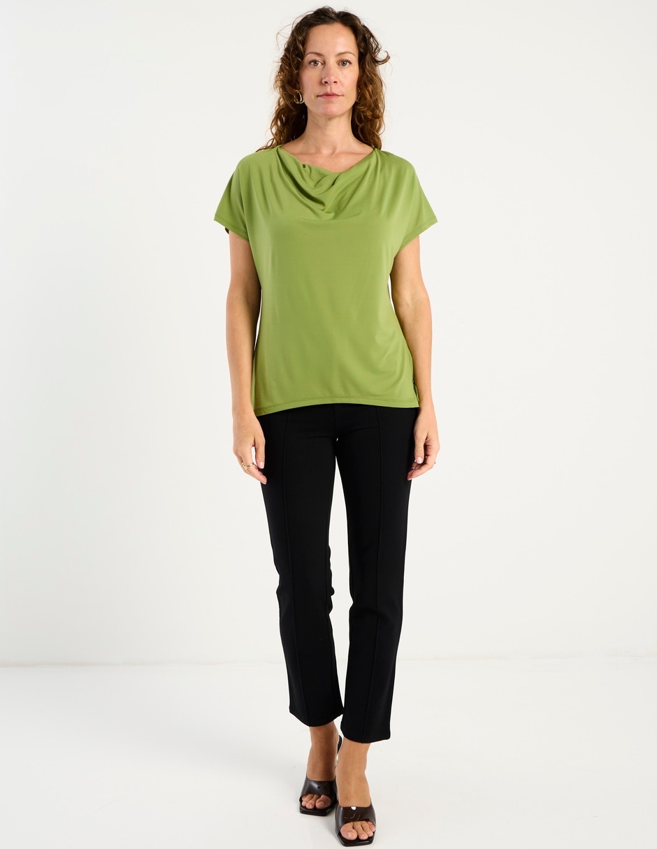 Blusa manga corta para mujer 3